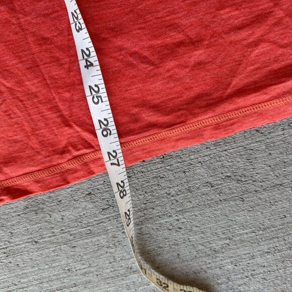 Icebreaker Men’s Merino Wool Henley Pocket T-Shirt Size Small Orange - Picture 4 of 5